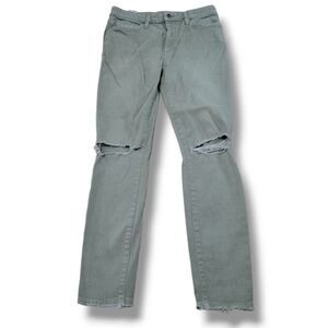 Joe's Jeans Size 29 31x28 Joe's Jeans  Skinny Ankle Jeans Distressed Torn Ripped